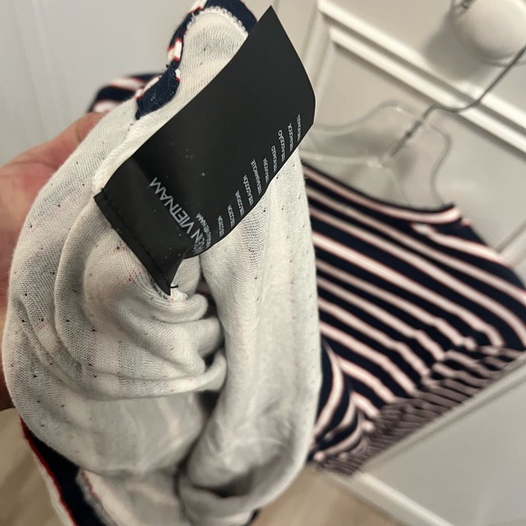 Club Monaco Long Sleeve Striped T-shirt - Picture 4 of 4